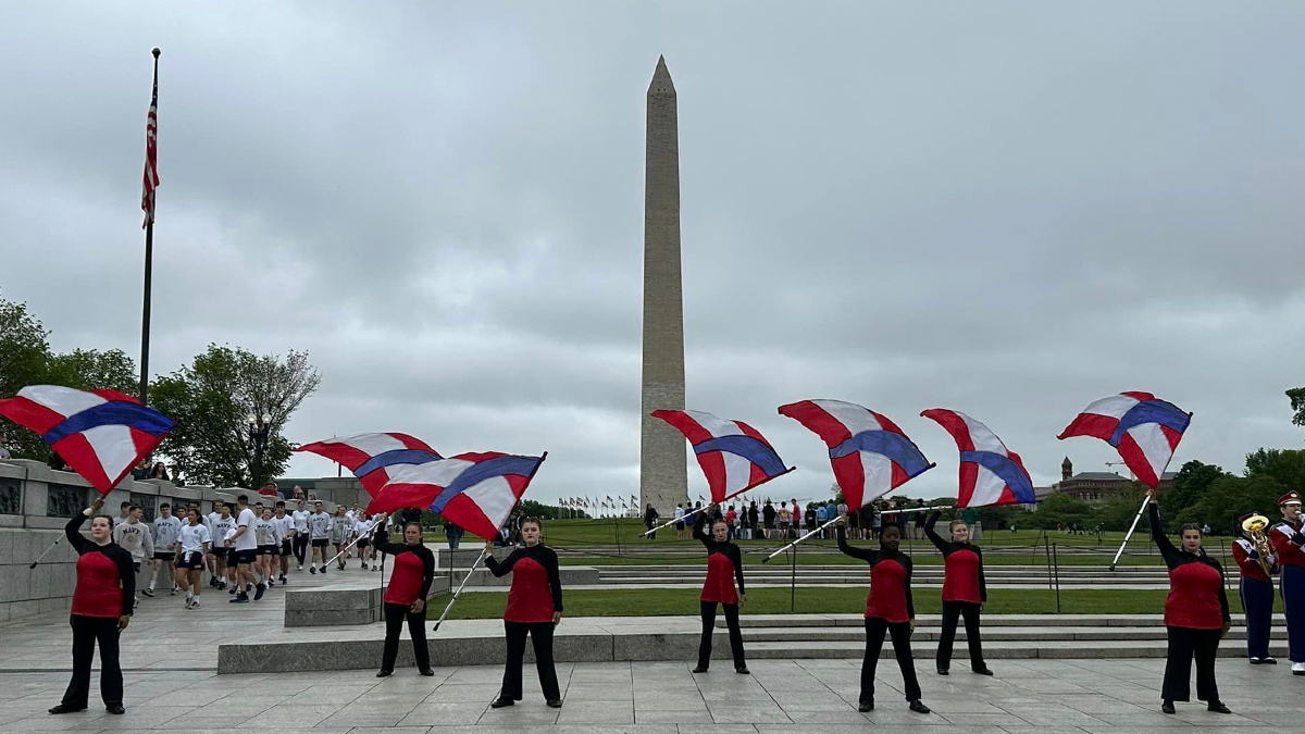 National Cherry Blossom Festival Parade for Band Students