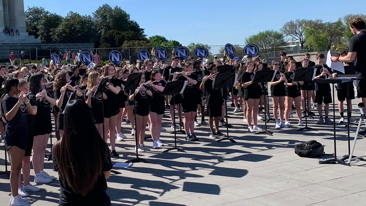National Cherry Blossom Festival Parade for Band Students