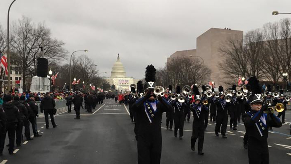 Presidential Inaugural Parade Performance Travel for Student Music Groups