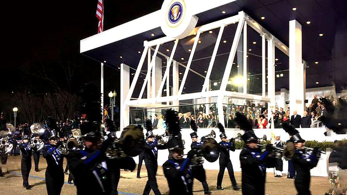 Presidential Inaugural Parade Performance Travel for Student Music Groups