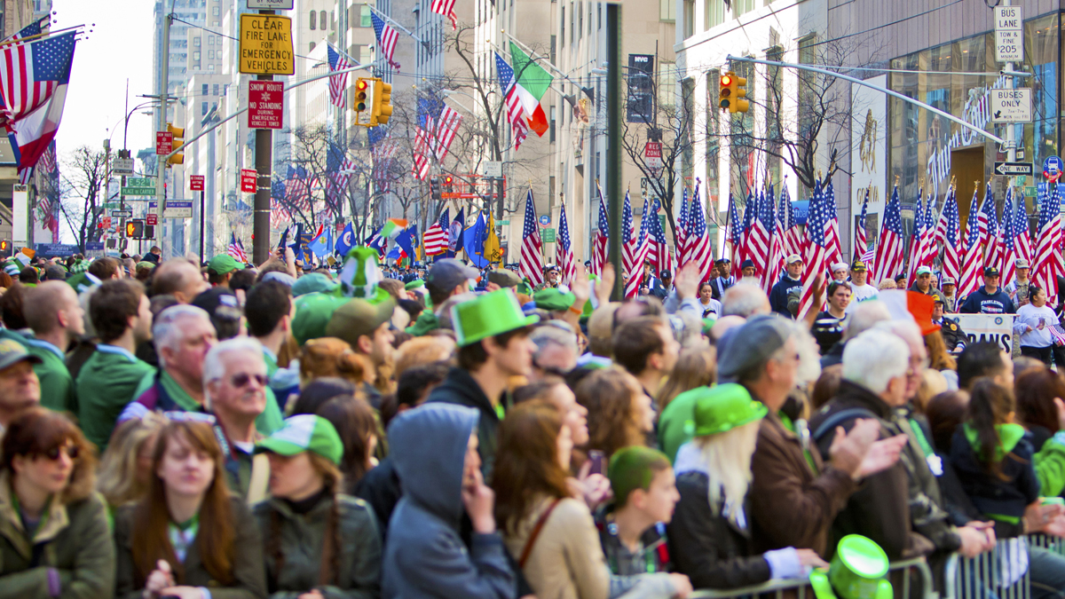 New York City St. Patrick’s Day Parade Music Trips