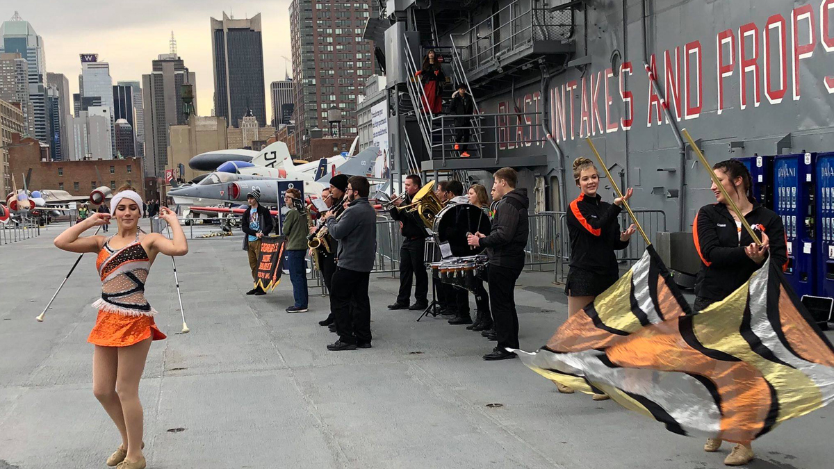 U.S.S. Intrepid New York City Music Trips