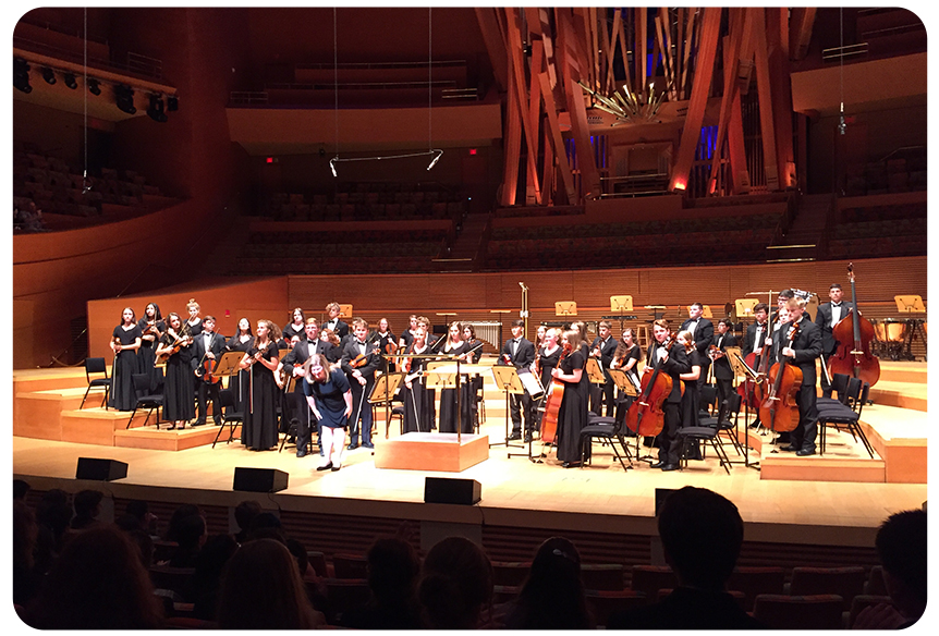 Walt Disney Concert Hall Features Student Performance Travel